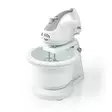 Käsivatkain | 200 W | 5 nopeusasetusta | Turbo-ominaisuus | Kääntäminen Bowl / 2 taikinakoukkua / 2 vatkainta | Harmaa / Valkoinen - Tehosekoittimet ja vatkaimet - 5412810330225 - 40