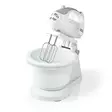 Käsivatkain | 200 W | 5 nopeusasetusta | Turbo-ominaisuus | Kääntäminen Bowl / 2 taikinakoukkua / 2 vatkainta | Harmaa / Valkoinen - Tehosekoittimet ja vatkaimet - 5412810330225 - 41