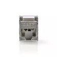Keystone | CAT7 / Keystone | RJ45 Naaras | S/FTP | Metalli | Laatikko - Tietokone ja verkko - 5412810424825 - 10