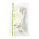 Koaksiaalikaapeli | IEC (Coax) Uros | IEC (Coax) Naaras | Niklattu | 90 dB | 75 Ohm | Tuplasuojattu | 2.00 m | Pyöreä | PVC | Valkoinen | Kirjekuori - Antennikaapelit - 5412810281855 - 3