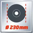 Kulmahiomakone TE-AG 230 Einhell - Kulmahiomakoneet - 4006825577235 - 9