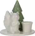 Kynttilän pidike 8cm Puu ja eläin - Kynttilät ja lyhdyt - 8720573583725 - 4