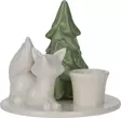 Kynttilän pidike 8cm Puu ja eläin - Kynttilät ja lyhdyt - 8720573583725 - 2