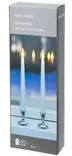 LED-kynttil=C3=A4 hopea jalka 35,5 cm 2 kpl - Led-kynttilät ja lyhdyt - 6410413060975 - 6