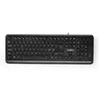 Langallinen Näppäimistö | USB-A | Multimedia | QWERTY | ND Näppäinasettelu | Numeerinen näppäimistö - Tietokoneen näppäimistöt - 5412810408405 - 1