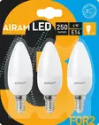 Led-lamppu 4W / 827 E14 3 kpl - Lamput ja loisteputket - 6435200195685 - 3