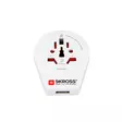 Matka-adapteri Maailma-Eurooppa USB Maadoitettu - - 19-19-7640166320005 - 10