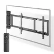 Motorised TV Wall Mount | 32 - 75 " | Maximum supported screen weight: 50 kg | Rotatable | Minimum wall distance: 56 mm | Remote controlled | ABS / Steel | Black - TV telineet - 5412810450565 - 1