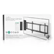 Motorised TV Wall Mount | 32 - 75 " | Maximum supported screen weight: 50 kg | Rotatable | Minimum wall distance: 56 mm | Remote controlled | ABS / Steel | Black - TV telineet - 5412810450565 - 66