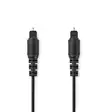 Optinen Audiokaapeli | TosLink uros | TosLink uros | 10.0 m | Pyöreä | PVC | Musta | Label - Audiokaapelit - 5412810420445 - 1