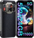 Oukitel WP30 PRO 5G 12-512 GB Musta - Puhelimet - 6931940776585 - 3