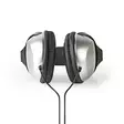 Over-Ear Langalliset Kuulokkeet | 3.5 mm | Kaapelin pituus: 6.00 m | Äänenvoimakkuuden Säätö | Hopea / Musta - Sankakuulokkeet - 5412810304905 - 35