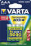 Ladattava NiMH Akku AAA 1.2 V 1000 mAh 4-Blisteri - Akkuparistot - 4008496594375 - 4