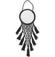 Peili Maramee musta 23 cm 4Living - Peilit - 6410416102825 - 1
