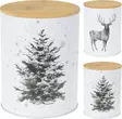 Peltipurkki bambukannella Xmas - Ruoan pakastus ja säilöntä - 8719987910715 - 1