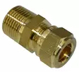 Puserrusl.ulkok 3/8"-15 - Putkiasennus ja liittimet - 6438140054425 - 1