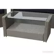 Puutarhakalusto Luxe polyrottinki - Pihakalusteryhmät - 6438168090085 - 6