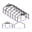 Ranch Premium 9,15x18,3x6,1 m 900 g halli - Pressutallit ja -hallit - 6438014264585 - 5