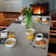 Ruokailu aamiaissetti neljälle hengelle - Tarjoiluastiat - 6438014259895 - 4