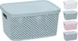 S=C3=A4ilytyslaatikko kannella 24x17x12cm - Muovilaatikot ja säilytyslaatikot - 8719987530005 - 1