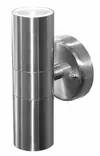 Seinävalaisin Alppila 2x35 W teräs - Seinä- ja kattovalaisimet - 6435200147585 - 1
