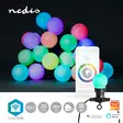 SmartLife-koristevalot | Partylight | Wi-Fi | RGB / Valkoinen | 20 LED's | 10.0 m | Android / IOS | Polttimon halkaisija: 50 mm - Koristevalot - 5412810404315 - 5