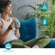 SmartLife Mobiili Ilmajäähdytin | Vesisäiliön tilavuus: 5 l | 215 m³/h | Oskillaatio | Kaukosäädin | Ionisointi-toiminto - Tuulettimet ja ilmastointilaitteet - 5412810414895 - 52