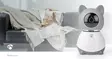 SmartLife Sisäkamera | Full HD 1080p | Kääntö/kallistus | MicroSD (ei sisälly) / Pilvipalvelutallennus (valinnainen) | Yökuvaus | Harmaa / Valkoinen - Sisäkamerat - 5412810331055 - 90