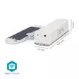SmartLife Verho Robotti | Kaapelijärjestelmä | Kaihtimet / Paneeli-verhot / Rullaverhot | Solar Powered / Verkkovirtakäyttöinen | 2000 mAh | Bluetooth® | Valkoinen - Muu automaatio ja etäohjaus - 5412810419715 - 55