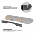 Soundbar-teline | Sopii käytettäväksi: Sonos® Ray | Seinä | 2 | Kiinteä | ABS-Muovi / Teräs | Musta - Kaiutintelineet - 5412810419265 - 53