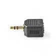 Stereoäänisovitin | 3.5 mm uros | 2x 3.5 mm naaras | Kullattu | Suora | ABS-Muovi | Musta | 10 kpl | Muovipussi - Audioadapterit - 5412810298785 - 10
