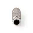 Stereoäänisovitin | 3.5 mm uros | 6.35 mm naaras | Kullattu | Suora | Alumiini / Sinkkiä | Kulta / Metalli | 1 kpl | Laatikko kannella ja ikkunalla - Audioadapterit - 5412810332915 - 20