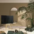 TV Lattiajalusta | 50 - 65 " | Maksimi tuettu näytön paino: 35 kg | Skandinaavinen Design | Käänneltävä | Kaatumisenesto-lenkki | Pikalukko | Alumiini / Teräs | Valkoinen - TV telineet - 5412810328895 - 52