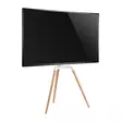TV Lattiajalusta | 50 - 65 " | Maksimi tuettu näytön paino: 35 kg | Skandinaavinen Design | Käänneltävä | Kaatumisenesto-lenkki | Pikalukko | Alumiini / Teräs | Valkoinen - TV telineet - 5412810328895 - 53