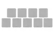 Tarmo Heijastava tarra 5x5 cm 9 kpl - Heijastimet ja huomioliivit - 6410413209305 - 1