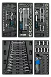 Timco 6ltk 220-osainen työkaluvaunu työkaluilla, foam - Työkaluvaunut - 6438014293035 - 5
