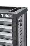 Timco 6ltk 220-osainen työkaluvaunu työkaluilla, foam - Työkaluvaunut - 6438014293035 - 4