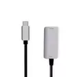 USB-C Sovitin | USB 3.2 Gen 1 | USB-C Uros | HDMI Ulostulo | 8K@60Hz | 0.20 m | Pyöreä | Niklattu | PVC | Hopea | Laatikko - Nedis tuotteet - 5412810443505 - 30