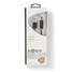 USB kaapeli | USB 2.0 | USB-A Uros | USB-B Uros | 480 Mbps | Kullattu | 2.00 m | Pyöreä | PVC | Antrasiitti | Laatikko - Tietokone ja verkko - 5412810263455 - 2