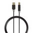 USB kaapeli | USB 2.0 | USB-A Uros | USB-B Uros | 480 Mbps | Kullattu | 2.00 m | Pyöreä | PVC | Antrasiitti | Laatikko - Tietokone ja verkko - 5412810263455 - 3