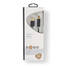 USB kaapeli | USB 2.0 | USB-A Uros | USB-B Uros | 480 Mbps | Kullattu | 2.00 m | Pyöreä | PVC | Antrasiitti | Laatikko - Tietokone ja verkko - 5412810263455 - 4