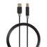 USB kaapeli | USB 2.0 | USB-A Uros | USB-B Uros | 480 Mbps | Kullattu | 2.00 m | Pyöreä | PVC | Antrasiitti | Laatikko - Tietokone ja verkko - 5412810263455 - 5