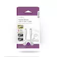 USB kaapeli | USB 3.2 Gen 1 | USB-C Uros | USB-C Uros | 60 W | 4K@60Hz | 5 Gbps | Niklattu | 1.50 m | Pyöreä | Silikoni | Valkoinen | Laatikko - Tietokone ja verkko - 5412810417995 - 66