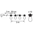 Valosarja Ibiza 10 Led v=C3=A4rimix, Airam - Valosarjat - 6435200299475 - 5