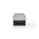 USB-A Sovitin | USB 3.2 Gen 1 | USB-A Uros | USB-C Naaras | 5 Gbps | Pyöreä | Niklattu | Hopea | Laatikko kannella ja ikkunalla - Tietokone ja verkko - 5412810334445 - 4