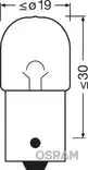 Ajovalopolttimo R5W - Metallikantapolttimot - 4050300925585 - 2