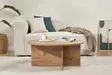 Atlantic Pine - sohvapöytä, 100% Melamiinipinnoitettu Lastulevy, 90x40x90 cm, Kestävä ja Tyylikäs Huonekalu - Sohvapöydät - 8684283850365 - 2