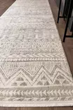 Beige eteisen matto käytävämatto 80x200 cm - Tyylikäs ja Kestävä Polypropeeni-Polyesteri Matto 9 mm Nukalla - Pienet matot ja käytävämatot - 8684282049005 - 1