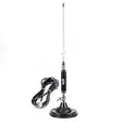 CB LEMM MAGNETIC AT-1231 -antenni magneettikannalla, RG58 4m -kaapeli, korkeus 136 cm, 26,6-27,4 MHz, 200 W, valmistettu Italiassa - PNI tuotteet - 5949066522895 - 4