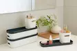 Compact Slim kansi Harmaa - Muovilaatikot ja säilytyslaatikot - 6411760113635 - 2